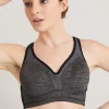 A-DD Active Grey High Impact Sports Bra - 38E