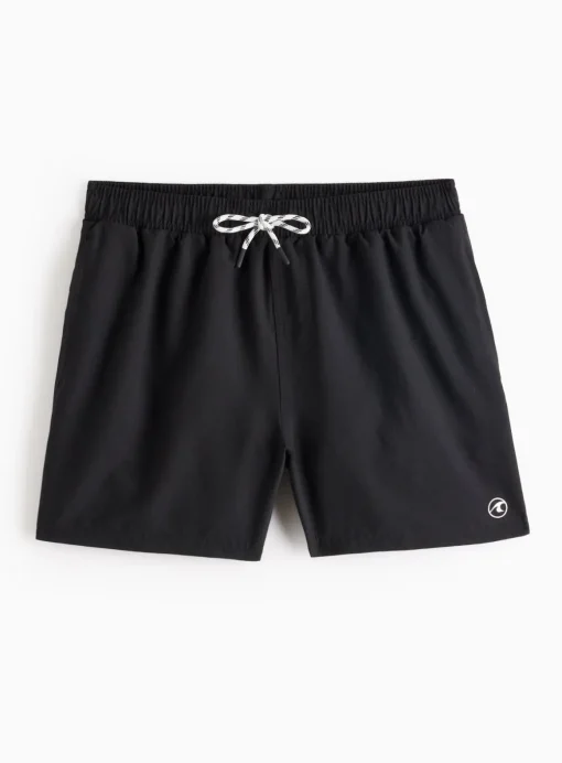 Basic Woven Black Swim Shorts XXL