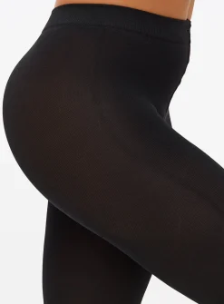 Black 200 Denier Supersoft Opaque Tights XL