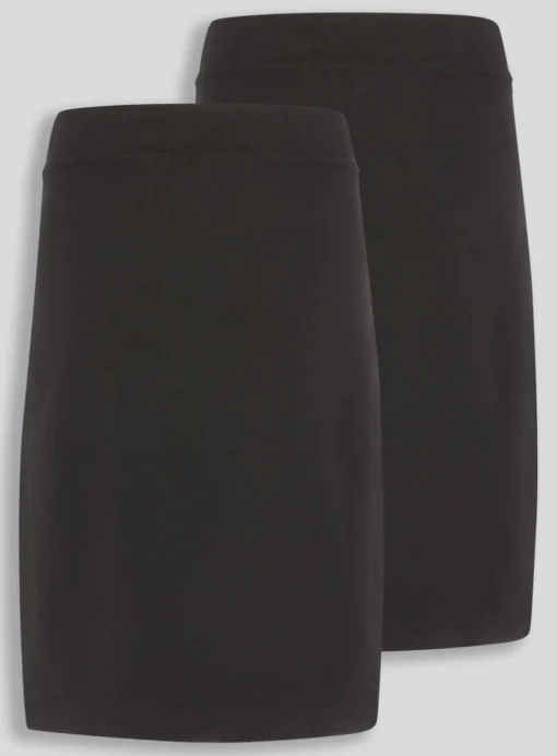Black 2 Pack Tulip Skirt - 7 years