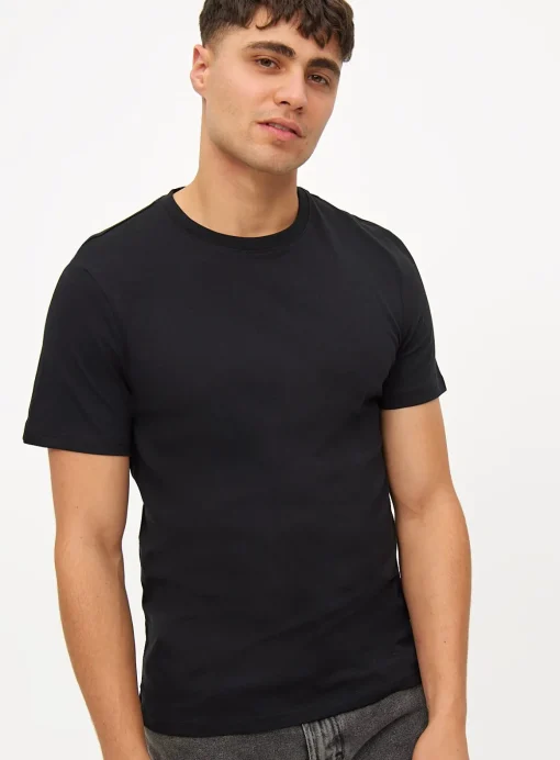 Black Core Short Sleeve T-Shirt 3 Pack M