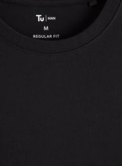 Black Core Short Sleeve T-Shirt 3 Pack M