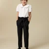 Black Paperbag Trousers 8 years