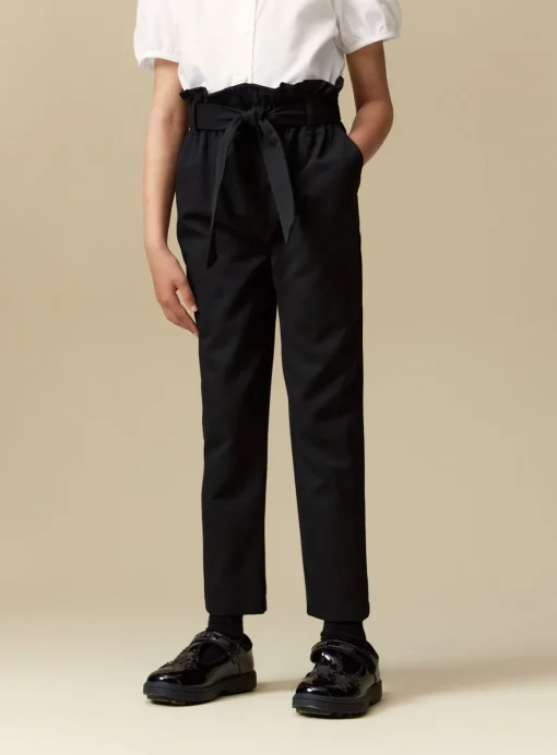 Black Paperbag Trousers 8 years