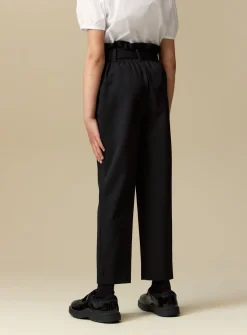 Black Paperbag Trousers 8 years