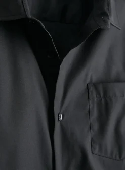Black Slim Fit Long Sleeve Shirts 2 Pack 17.5