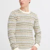 BLEND White Crew Neck Knit XL