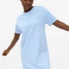 Blue Broderie Embroidered Nightdress L