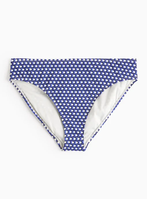 Blue Geo High Waisted Bikini Bottoms 16