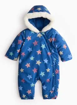 Blue Star Printed Heavyweight Snowsuit 3-6 months