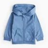 Blue Zip Through Hoodie 6-9 months