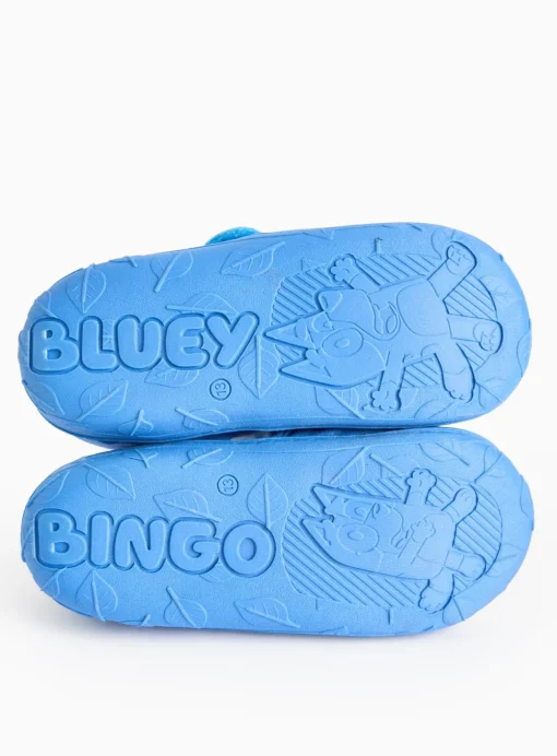 Bluey Blue Character Cupsole Slippers 6-7 Infant