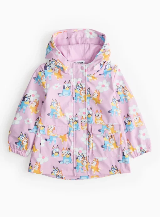 Bluey Lilac Character Print Mac 1-2 years
