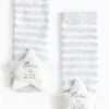 Born In 2025 Star Rattle Socks 1-6 months