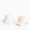 Broderie Cap & Bucket Hat Set 6-9 years