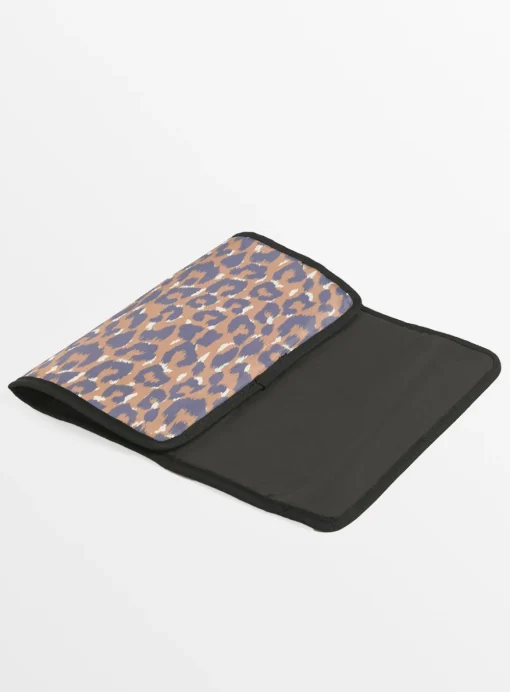 Brown Leopard Print Baby Changing Bag One Size