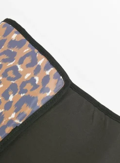 Brown Leopard Print Baby Changing Bag One Size