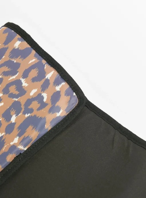 Brown Leopard Print Baby Changing Bag One Size