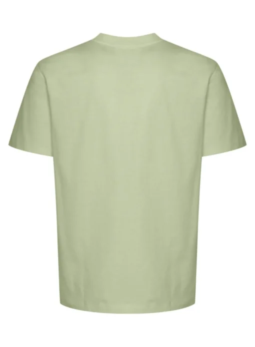CASUAL FRIDAY Pale Green Embroidered T-Shirt L