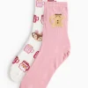 Christmas Mugs Socks 2 Pack 4-8