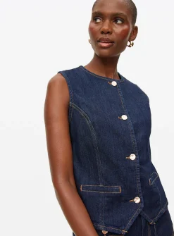 Dark Rinse Denim Co-ord Waistcoat 18