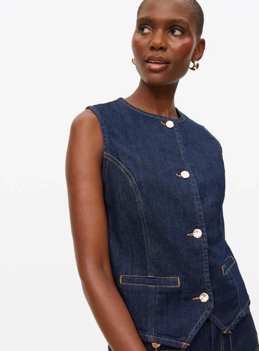 Dark Rinse Denim Co-ord Waistcoat 18