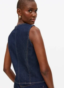 Dark Rinse Denim Co-ord Waistcoat 18