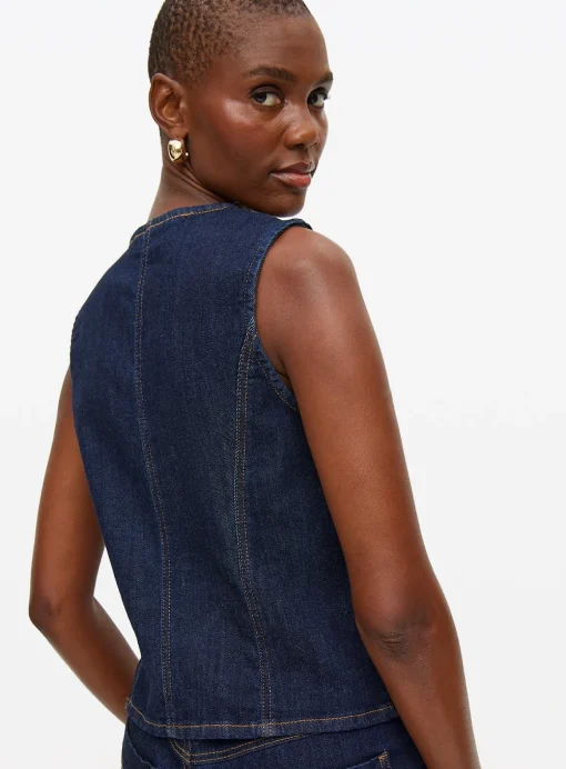 Dark Rinse Denim Co-ord Waistcoat 18