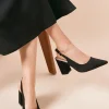 DOROTHY PERKINS Wide Fit Ellens Pointed Block Heel Slingback Court shoes 3