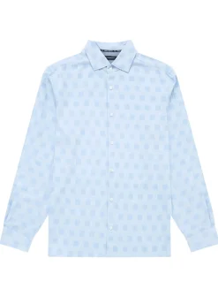FRENCH CONNECTION Long Sleeve Tonal Check Shirt XL