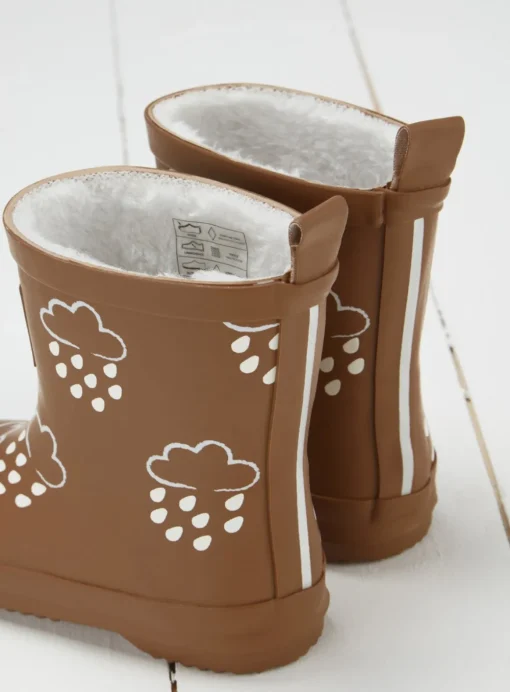 GRASS & AIR Colour Changing Kids Winter Welly 5 Infant