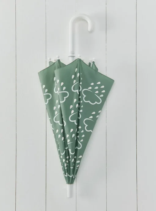 GRASS & AIR Little Kids Colour Revealing Kids Umbrella In Khaki One Size