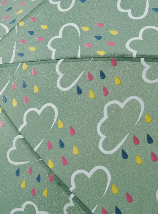 GRASS & AIR Little Kids Colour Revealing Kids Umbrella In Khaki One Size