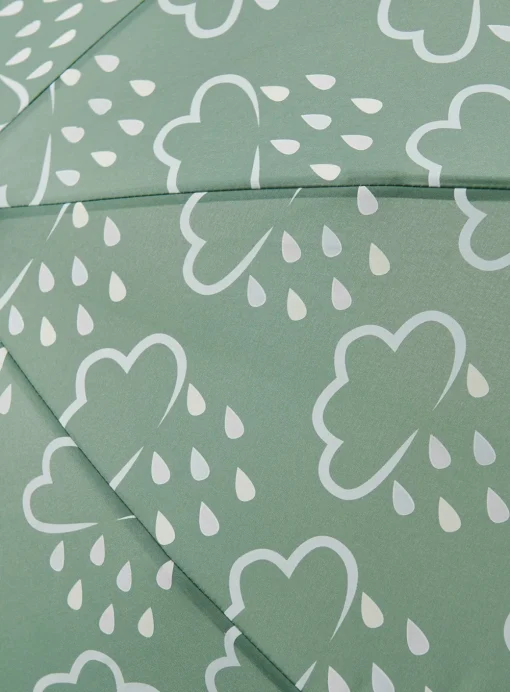 GRASS & AIR Little Kids Colour Revealing Kids Umbrella In Khaki One Size