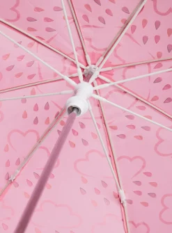 GRASS & AIR Little Kids Colour Revealing Kids Umbrella In Pink One Size