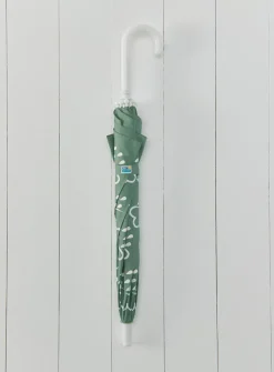 GRASS & AIR Little Kids Colour Revealing Kids Umbrella In Khaki One Size