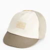 Green Colour Block Cap 1-2 years