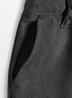 Grey Reinforced Knee Woven Trousers 2 Pack 4 years
