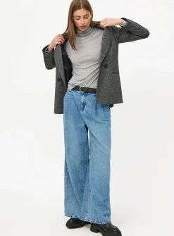 Grey Roll Neck Long Sleeve Top 16