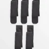 Grey Seamless Toe Tights 5 Pack 3-4 years