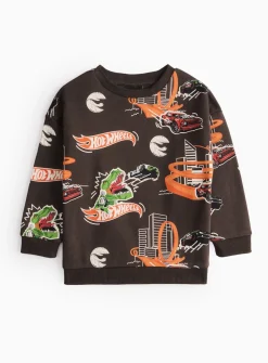Hot Wheels Character Print Sweatshirt 1-2 years