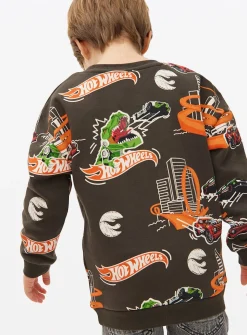 Hot Wheels Character Print Sweatshirt 1-2 years