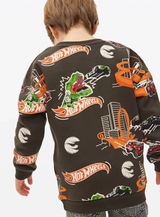 Hot Wheels Character Print Sweatshirt 1-2 years