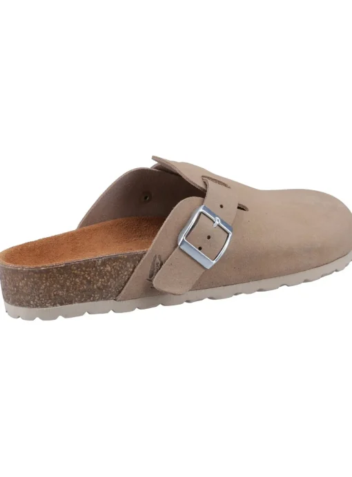 HUSH PUPPIES Bailey Closed Toe Mule Taupe 3