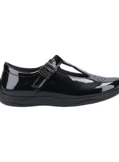 HUSH PUPPIES Eliza Junior Patent School Shoe 1