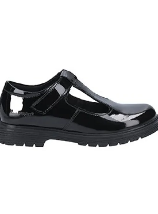 HUSH PUPPIES Gracie Junior Patent School Shoe 13 Infant