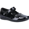 HUSH PUPPIES Jessica Senior Patent School Shoe 4