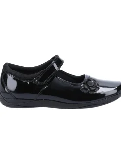 HUSH PUPPIES Jessica Senior Patent School Shoe 4