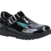 HUSH PUPPIES Kerry Junior Patent School Shoe 11 Infant