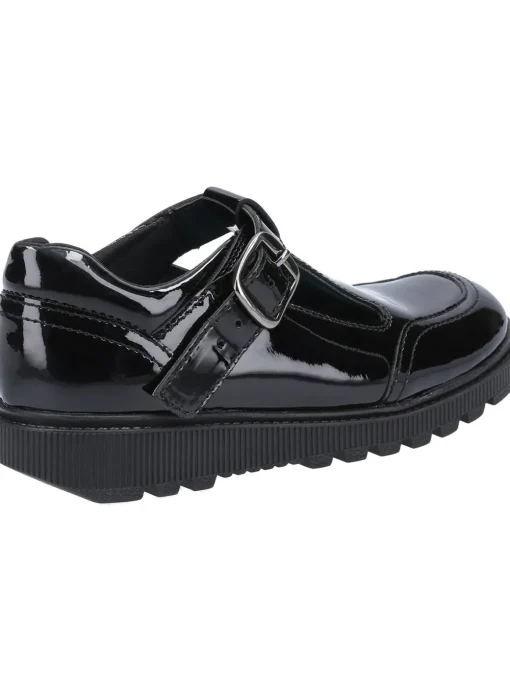 HUSH PUPPIES Kerry Junior Patent School Shoe 11 Infant